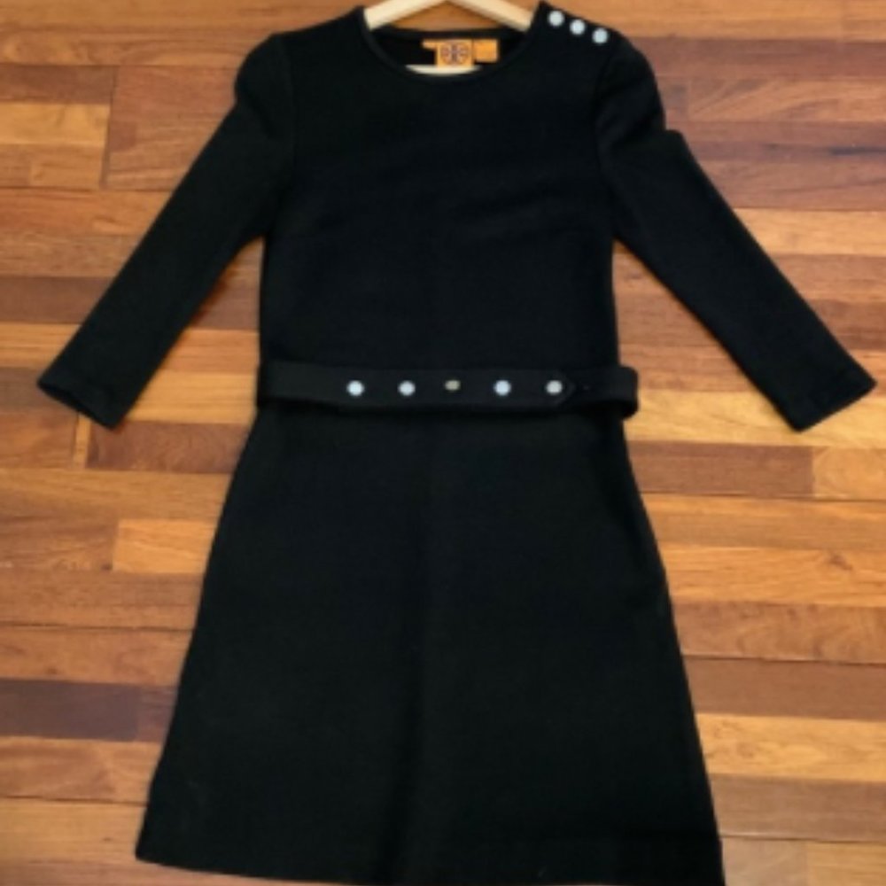 Tory Burch Black Mini Dress | Size 6